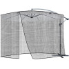 Repest Mosquito net for garden umbrella 3.5m - black - (15261-0)