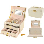 Beautylushh Jewelry box/Case - Beige - (12970-0)
