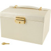 Beautylushh Jewelry box/Case - Beige - (12970-0)