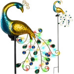 Gardlov 25281 Peacock Solar Lamp - (18073-0)