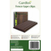 Gardlov Fence Tape Clips - Brown 23713 - (17585-0)