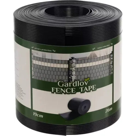 Gardlov Fencing Tape 19cmx26m 700g/m2 Anthracite 23909 - (17578-0)