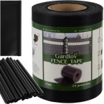 Gardlov Fencing Tape 19cmx35m 450g/m2 Black 23698 - (17603-0)