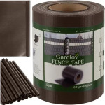 Gardlov Fencing Tape 19cmx35m 450g/m2 Brown 23702 - (17604-0)