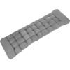 Gardlov Quilted Cushion For Garden Lounger Gray 23490 - (17533-0)