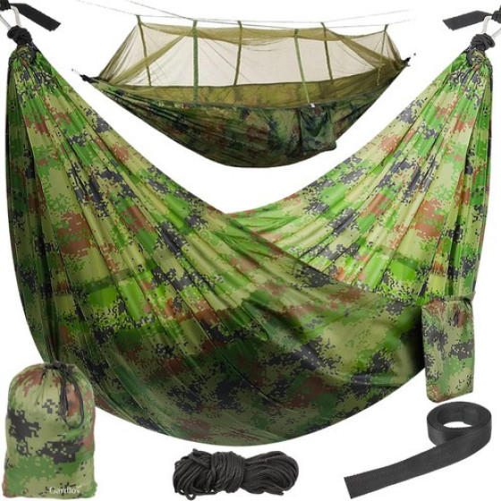 Gardlov Santiago Army Tourist Hammock 260x140cm Net - (14578-0)