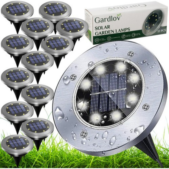 Gardlov Solar Garden Lights - 12 pcs. 24001 - (17782-0)
