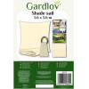 Gardlov Sun Sail 3.6x3.6m 23165 - (17460-0)