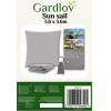 Gardlov Sunshade Sail 3.6x3.6m 23164 - (17459-0)