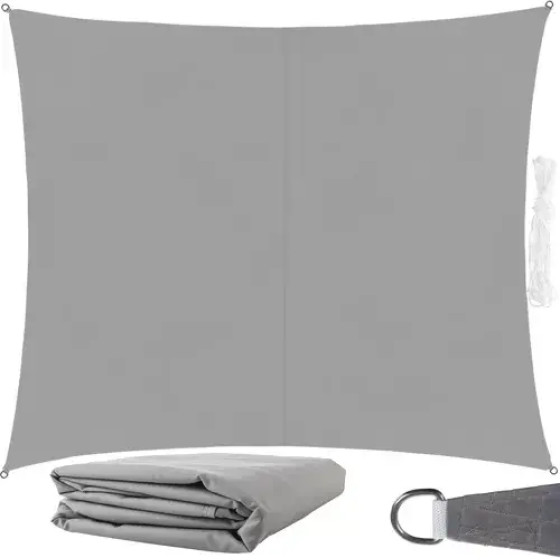 Gardlov Sunshade Sail 3x2m - Gray 23162 - (17457-0)