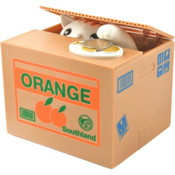 Iso Trade Battery Operated Piggy Bank - Kitty 22468 - (17237-0)
