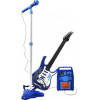 Iso Trade Electric Guitar + Microphone + Amplifier Blue 22409 - (17366-0)