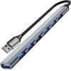 Iso Trade Hub USB- 1 Port 3.2 + 6 Ports 2.0 Izoxis 24374 - (17880-0)