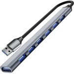 Iso Trade Hub USB- 1 Port 3.2 + 6 Ports 2.0 Izoxis 24374 - (17880-0)