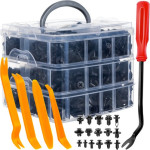 Iso Trade Set Of Car Clips + Puller Xtrobb 24297 - (17772-0)