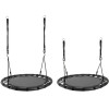 Iso Trade Stork's Nest Swing 100 Cm Black - (15004-0)