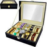 Iso Trade Watch Organizer 10 Compartments - (10789-0)