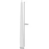 Iso Trade White Taper Candle - Set Of 40 - (16178-0)
