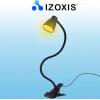 Izoxis Desk Lamp With Clip - Black 19454 - (16151-0)
