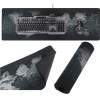 Izoxis Mouse Pad Keyboard Gray - (13687-0)