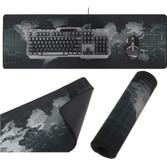 Izoxis Mouse Pad Keyboard Gray - (13687-0)