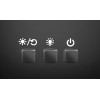 Izoxis Night Light With Projector - Black LP16857 - (15448-0)