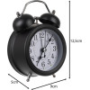 Izoxis Retro Clock - Alarm Clock 25473 - (18111-0)