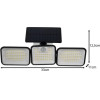Izoxis Solar Lamp 180 Led 24889 - (18020-0)
