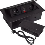 Izoxis Usb Socket Hidden In The Table Top - Double 21446 - (16661-0)