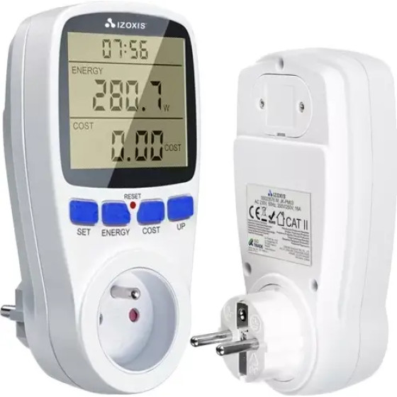 Izoxis Wattmeter - Energy Consumption Meter 23576 - (17449-0)
