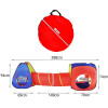 Kruzzel 23871 3in1 Children's Tent - (17566-0)
