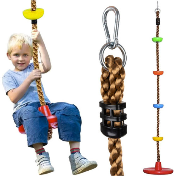 Kruzzel 25367 Rope Climbing Swing - (18095-0)