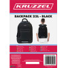 Kruzzel Backpack 22L - Black 24524 - (17831-0)