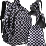 Kruzzel Backpack 22L - Checkerboard 24530 - (17827-0)