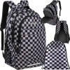 Kruzzel Backpack 30L - Checkerboard 24531 - (17828-0)