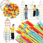 Kruzzel Blocks - Straws - Set Of 408 pcs. 22408 - (16879-0)