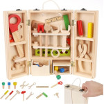 Kruzzel Box + Set Of Wooden Tools 22697 - (17224-0)