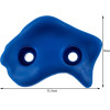 Kruzzel Climbing handles/Stones For Children - 10 pcs. - (15884-0)