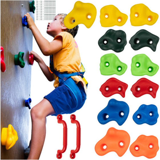 Kruzzel Climbing Holds 15 Pieces 25396 - (18054-0)