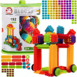 Kruzzel Construction Blocks - Hedgehogs 192pCs 20376 - (16333-0)