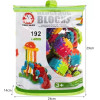 Kruzzel Construction Blocks - Hedgehogs 192pCs 20376 - (16333-0)