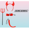 Kruzzel Devil Costume - Set Of 4 S22140 - (16895-0)