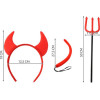 Kruzzel Devil Costume - Set Of 4 S22140 - (16895-0)