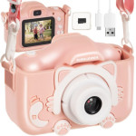 Kruzzel Digital Camera Pink AC22296 - (16889-0)