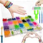 Kruzzel Diy Bracelet Making Rubber Bands 18082 - (16646-0)
