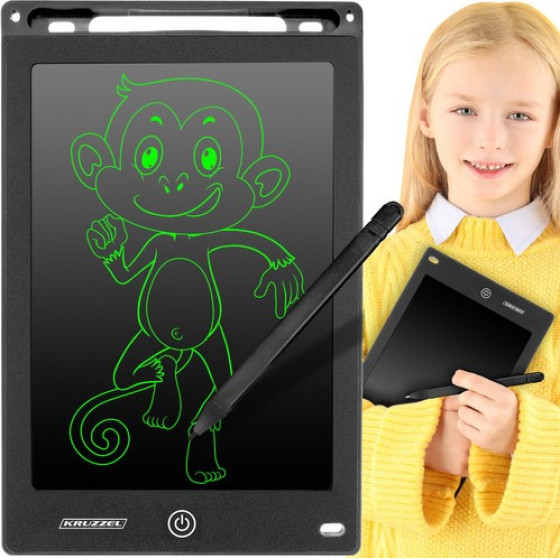 Kruzzel Drawing Tablet 8.5 Black 22454 - (16913-0)