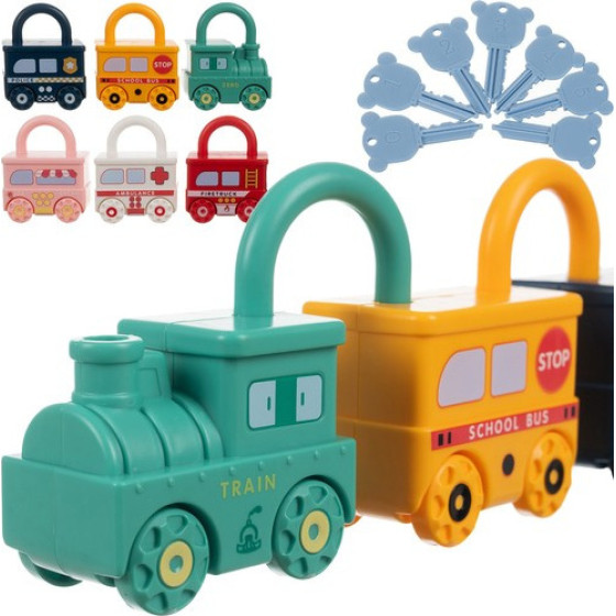 Kruzzel Educational Puzzle - Toy Car 24712 - (17890-0)