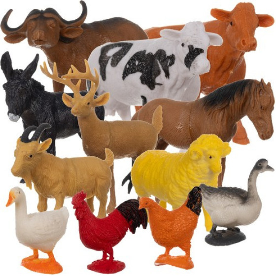 Kruzzel Farm Animals - Figurine Set - (17980-0)