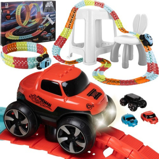 Kruzzel Race Track - 193 Pieces + Car 22461 - (17039-0)