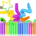 Kruzzel Sensory tubes/Pipes - 20pCs 19741 - (16246-0)